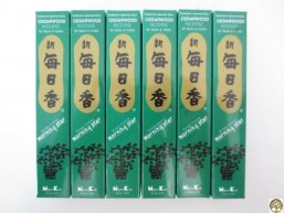 Wierook cedarwood Morning Star Geurhout.nl