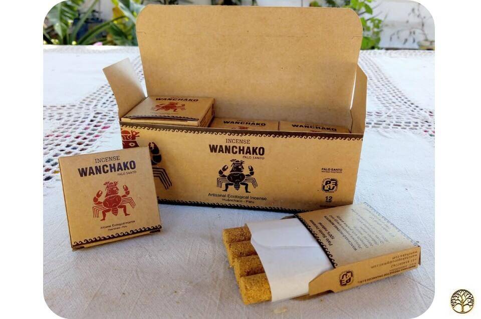 Palo Santo Geurstaafjes Wanchako ~ geurhout.nl