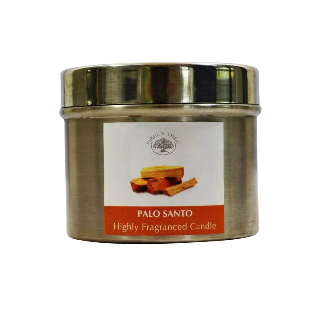 Geurkaars Palo Santo 150gr ~ geurhout.nl