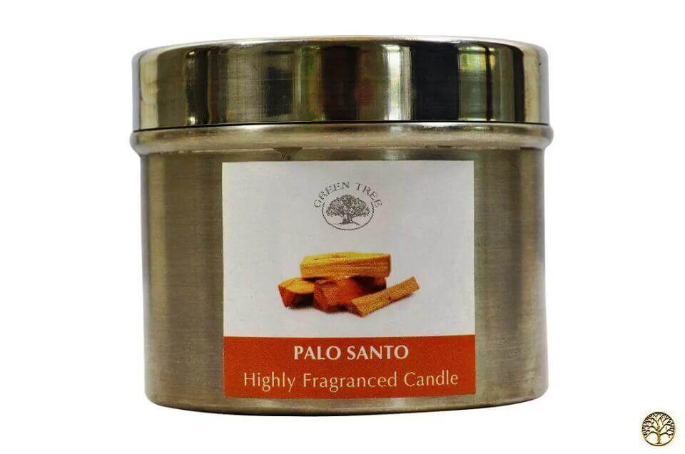 Geurkaars Palo Santo 150gr ~ geurhout.nl