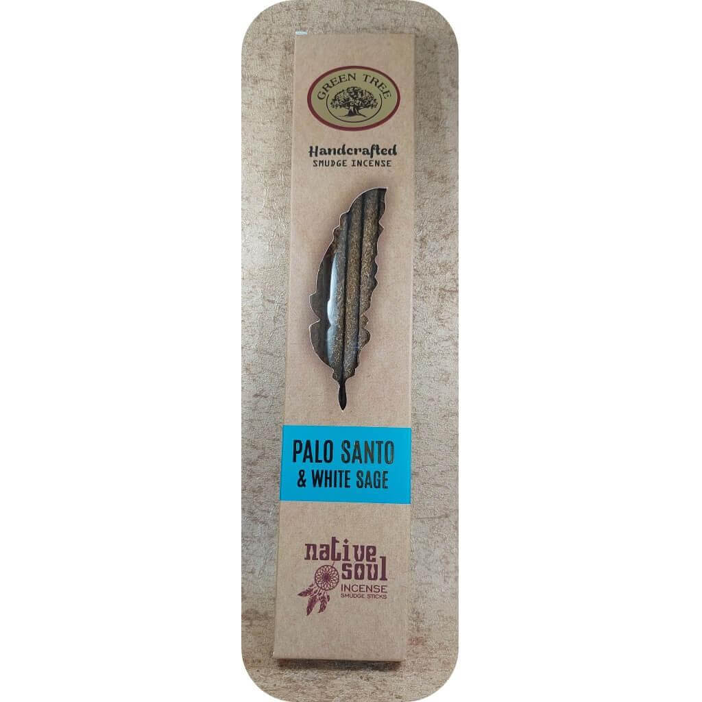 Wierook Palo Santo White Sage, Native Soul geurhout.nl