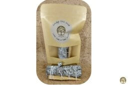 Smudge stick Witte Salie & Palo Santo ~ geurhout.nl
